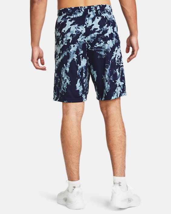 Men's UA Tech™ Printed Shorts in Blue image number 1